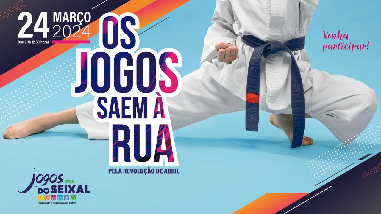 Os Jogos Saem à Rua pela Revolução de Abril em todo o concelho!