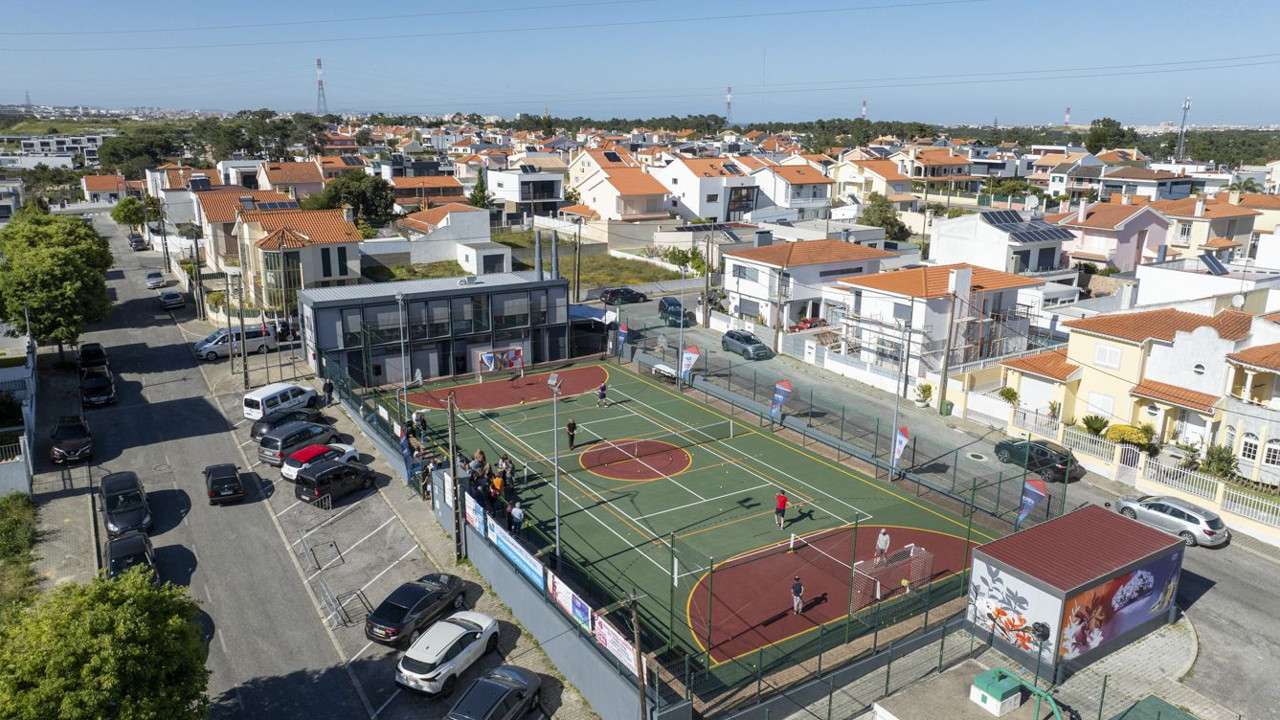 Quinta da Fábrica inaugura polidesportivo renovado