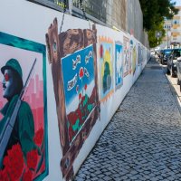 23/04/2025 | Inauguração de mural da Escola Secundaria de Amora