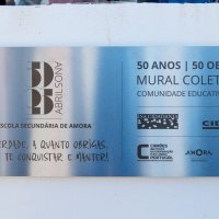 23/04/2025 | Inauguração de mural da Escola Secundaria de Amora