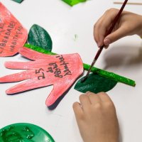 Liberdade em flor - Ateliê de expressão plástica | 51.º aniversário 25 de Abril