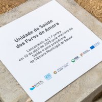 Lançamento da 1.ª pedra da Unidade de Saúde dos Foros de Amora