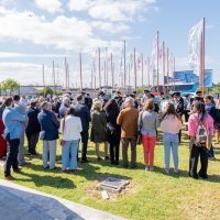 25/04/24 | Colocação de Bandeira da Liberdade de Homenagem ao 25 de Abril | Rotunda Qta. de Santa Rita, Torre da Marinha