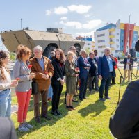 25/04/24 | Colocação de Bandeira da Liberdade de Homenagem ao 25 de Abril | Rotunda Qta. de Santa Rita, Torre da Marinha