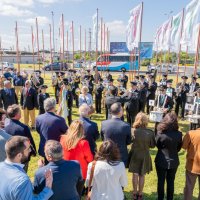 25/04/24 | Colocação de Bandeira da Liberdade de Homenagem ao 25 de Abril | Rotunda Qta. de Santa Rita, Torre da Marinha