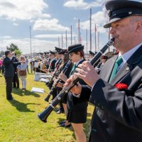 25/04/24 | Colocação de Bandeira da Liberdade de Homenagem ao 25 de Abril | Rotunda Qta. de Santa Rita, Torre da Marinha