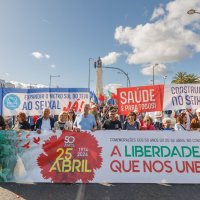 Desfile comemorativo do 25 de Abril | Avenida da Liberdade, Lisboa