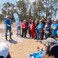 25/04/24 | Lançamento da 1.ª pedra do CACI da APCAS | Quinta do Pinhão