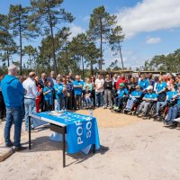 25/04/24 | Lançamento da 1.ª pedra do CACI da APCAS | Quinta do Pinhão