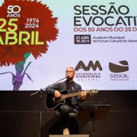 21/04/24 | Sessão evocativa dos 50 anos do 25 de Abril | Auditório Municipal do Fórum Cultural do Seixal